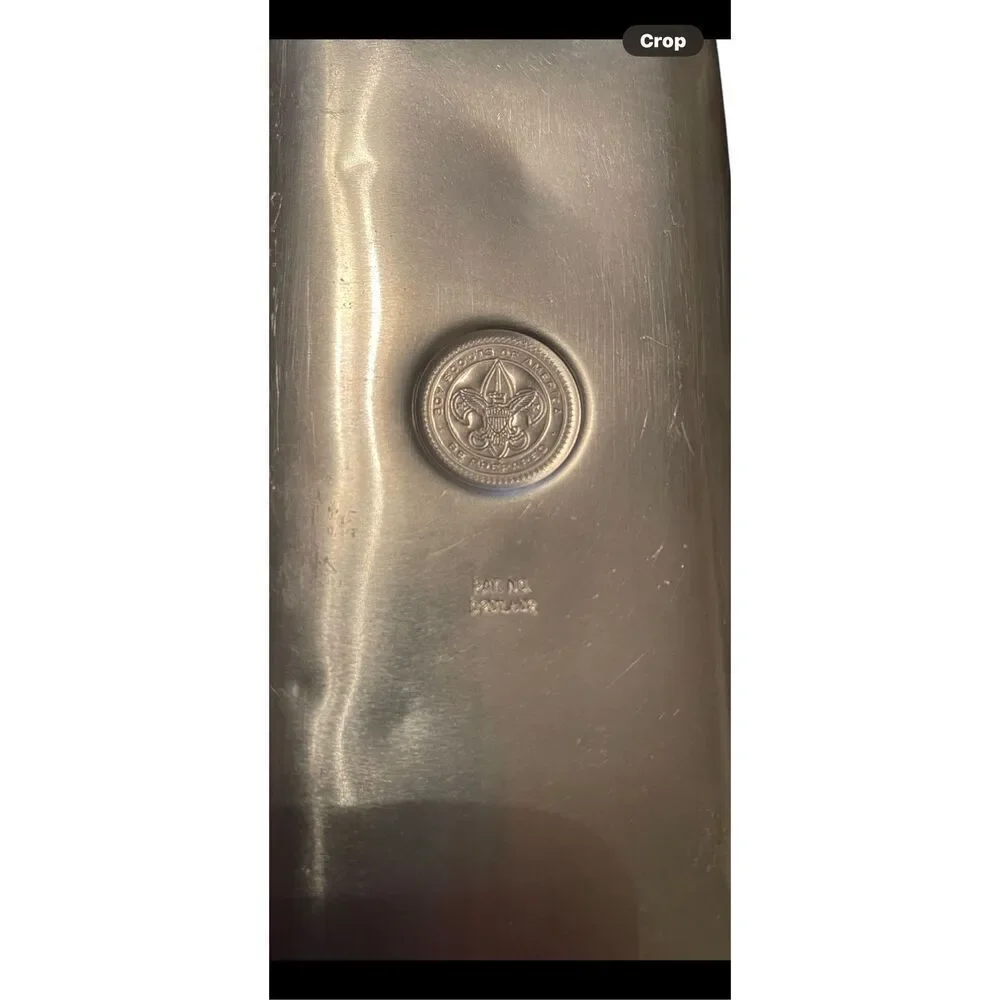 Vintage Boy Scouts of America Aluminum Regal Rectangular Water Bottle Canteen